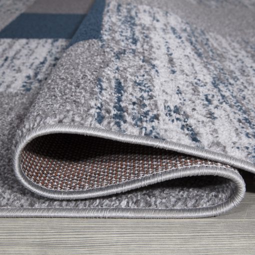 Modern szőnyeg akció, LARA kék-szürke 4574 80x150cm