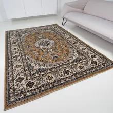 Tebriz 6449 bézs 80x150cm-klasszikus szőnyeg 
