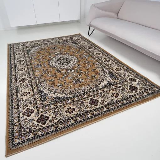 Tebriz 6449 bézs 80x150cm-klasszikus szőnyeg 
