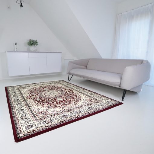 Tebriz 6448 bordó 200x280cm-klasszikus szőnyeg 