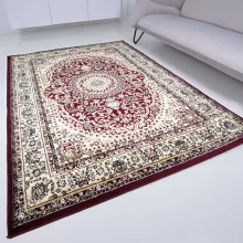 Tebriz 6448 bordó 200x280cm-klasszikus szőnyeg 