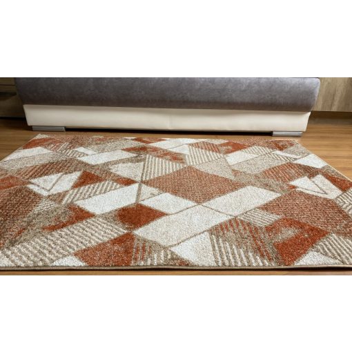 Modern szőnyeg akció, LARA terra-bézs 4872 80x150cm