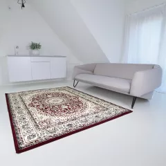 Tebriz 6448 bordó 80x150cm-klasszikus szőnyeg 