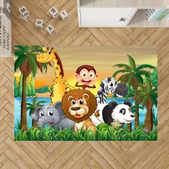 Cute Játszószőnyeg 160x220cm állatos new