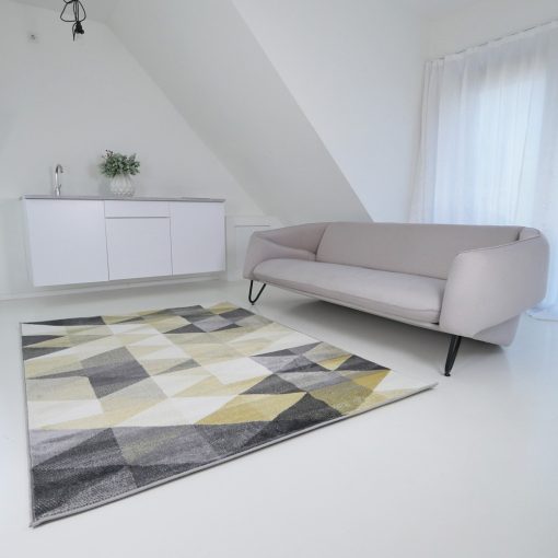 Berlin E8681 sárga-szürke 200x280cm