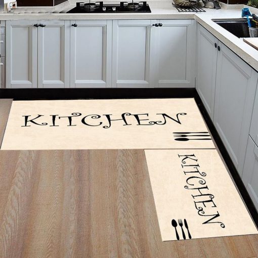 SIL Konyhai szőnyeg 2 részes szett 38x58cm+38x117cm-new krém kitchen