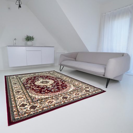 Tebriz 6449 bordó 80x150cm-klasszikus szőnyeg 