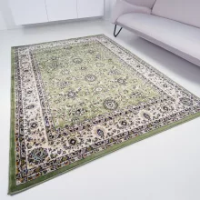 Tebriz 6447 zöld 200x280cm-klasszikus szőnyeg 