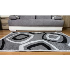 Modern szőnyeg akció, LARA szürke 5027 60x110cm