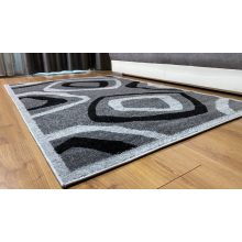 Modern szőnyeg akció, LARA szürke 5027 60x110cm