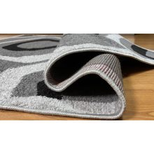 Modern szőnyeg akció, LARA szürke 5027 60x110cm