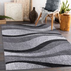 Modern szőnyeg akció, LARA szürke 4007 200X280cm