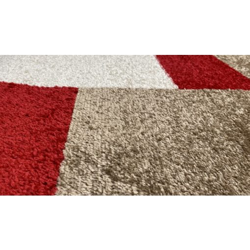 Modern szőnyeg akció, LARA piros-bézs 5620 120x170cm