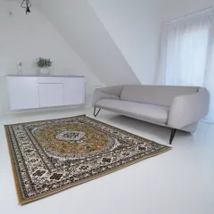 Tebriz 6449 bézs 160x220cm-klasszikus szőnyeg 