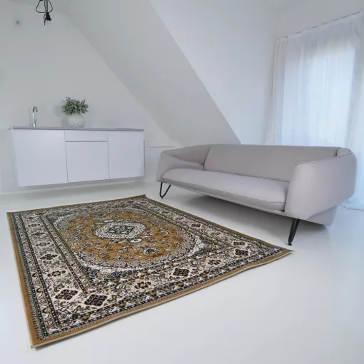 Tebriz 6449 bézs 160x220cm-klasszikus szőnyeg 