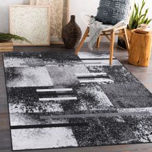 Modern szőnyeg akció, LARA fekete 4865 80x150cm