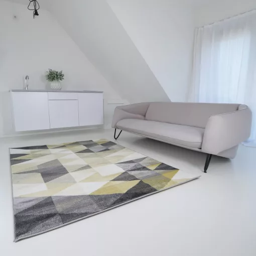 Berlin E8681 sárga-szürke 120x170cm