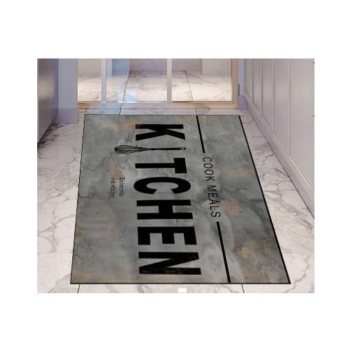 SIL Konyhai szőnyeg 77x197cm-szürke kitchen