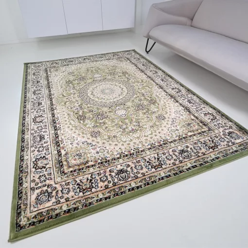 Tebriz 6448 zöld 200x280cm-klasszikus szőnyeg 