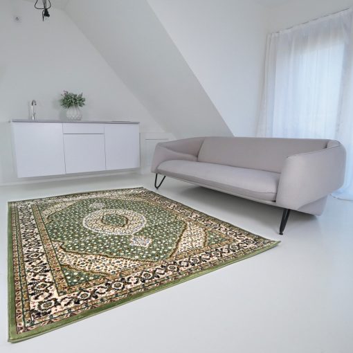 Tebriz 6450 zöld 80x150cm-klasszikus szőnyeg 
