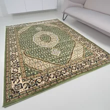Tebriz 6450 zöld 80x150cm-klasszikus szőnyeg 