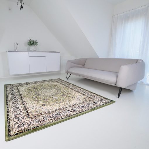 Tebriz 6448 zöld 160x220cm-klasszikus szőnyeg 