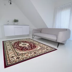 Tebriz 6449 bordó 200x280cm-klasszikus szőnyeg 