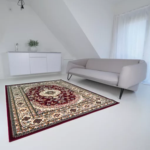 Tebriz 6449 bordó 200x280cm-klasszikus szőnyeg 