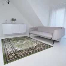 Tebriz 6449 zöld 200x280cm-klasszikus szőnyeg 