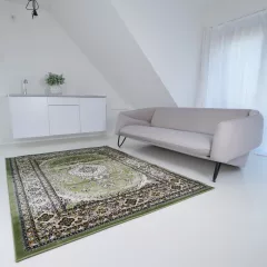 Tebriz 6449 zöld 200x280cm-klasszikus szőnyeg 