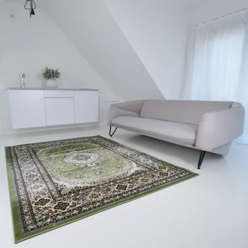Tebriz 6449 zöld 200x280cm-klasszikus szőnyeg 