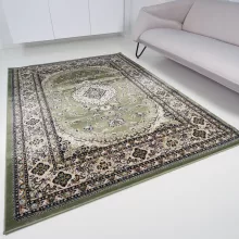 Tebriz 6449 zöld 200x280cm-klasszikus szőnyeg 