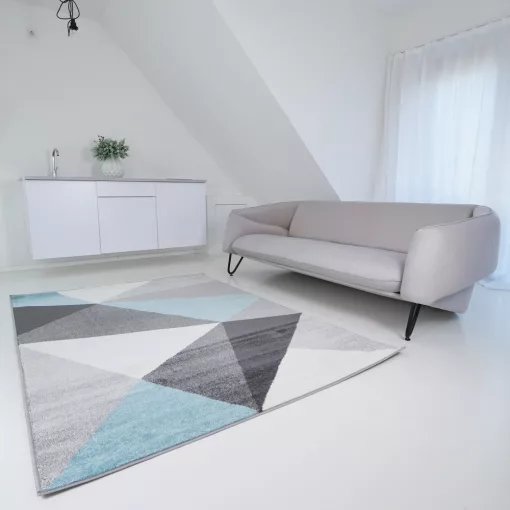 Berlin F8001 kék-szürke 160x220cm