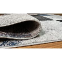 Modern szőnyeg akció, LARA kék-szürke 4865 60x110cm