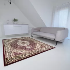Tebriz 6450 bordó 160x220cm-klasszikus szőnyeg 