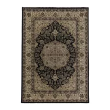 KASHMIR FEKETE 200 X 290