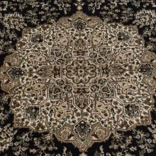 KASHMIR FEKETE 200 X 290