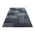 PLUS 8007 FEKETE 120 X 170